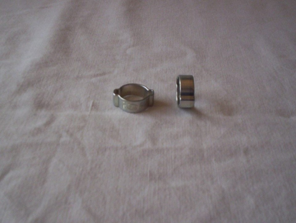 Dubbele oorklem 13 - 15mm.