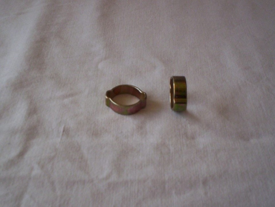 Dubbele oorklem 15 - 18mm.