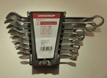 Gedore Ring-steeksleutel set 8 - 19mm